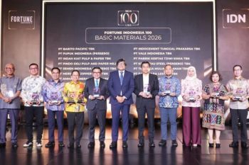 Tiga unit usaha APP Group kembali masuk Fortune Indonesia100 2026