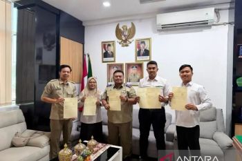 Momentum Hari Lahir Pancasila, PLN UPT Baturaja Terima 6 Sertipikat Tanah Perkuat Legalitas Aset Transmisi
