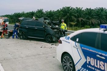 Dua orang meninggal akibat kecelakaan di Tol Pekanbaru-Bangkinang