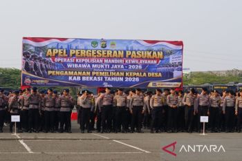 12.261 personel keamanan kawal pilkades serentak di Kabupaten Bekasi pada Minggu