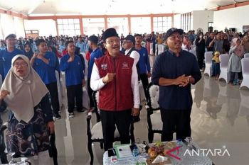 Mensos dialog dengan siswa dan orang tua SRT di Ngawi