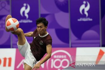 Asian Games 2026: Tunggal putra teqball Indonesia raih perunggu
