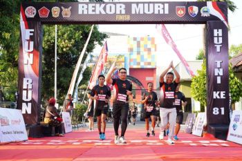 Korem 074/Warastratama semarakkan HUT ke-81 TNI melalui Fun Run 5K dan 10K