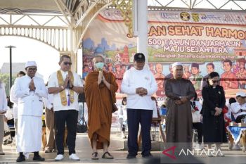 Pemkot Banjarmasin gelar doa bersama lintas agama sambut harjad ke-500