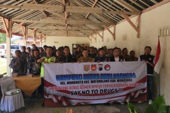 Wonoroto di Wonosobo adi sebagai kampung bebas narkoba