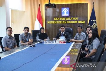 Kemenkum Riau ikuti Rapat Persiapan Monev RKT RB Triwulan III