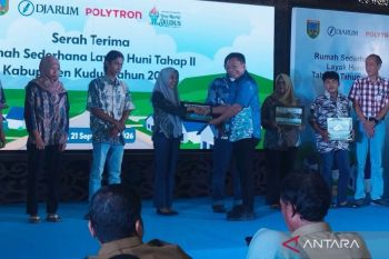 Perusahaan swasta membantu Rp11,4 miliar untuk perbaiki 164 rumah di Kudus