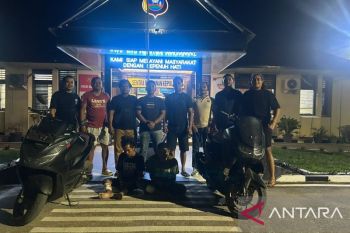 Polres Dharmasraya ungkap kasus pencurian kendaraan bermotor dalam empat jam