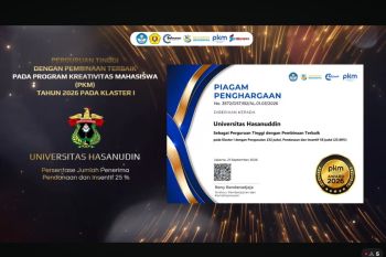 Unhas raih tiga penghargaan pada PKM Award 2026