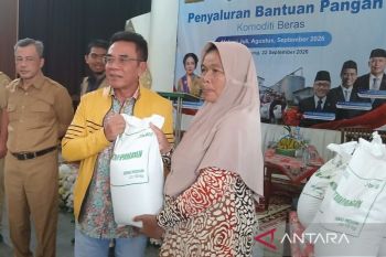Komisi IV DPR RI apresiasi Bulog salurkan bantuan pangan beras 30 kg kepada masyarakat