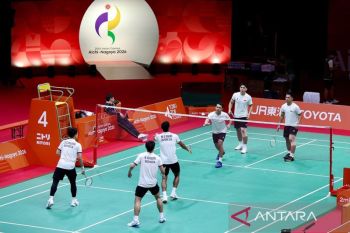 Beregu putri pastikan raih medali bulu tangkis di Asian Games