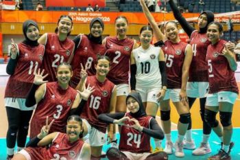 Tim voli putri Indonesia tutup Asian Games 2026 di posisi keenam