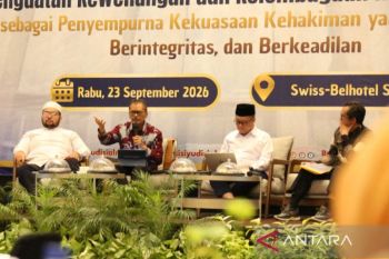 Komisi Yudisial bahas penguatan kewenangan sebagai penyempurna kekuasaan kehakiman