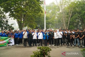 154 anggota Karang Taruna HST dilepas ikuti Kemah Karya Bakti Wisata se-Kalsel