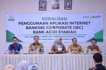 Bank Aceh Syariah sosialisasi penggunaan IBC untuk satuan pendidikan