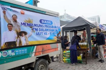 Bulog Sumut pasok 60 ton beras perluas akses pangan sambut HUT TNI