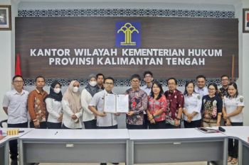 Kanwil Kemenkum Kalteng harmonisasi tiga Raperbup Bartim dan Sukamara
