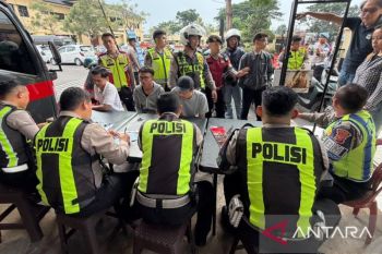 Resahkan warga, Polres Cianjur gencarkan razia knalpot bising