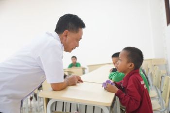 Edi Kamtono pastikan kesehatan siswa Sekolah Rakyat saat kabut asap