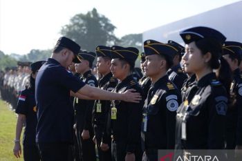 Imigrasi kukuhkan Satgas Patroli Dharma Dewata untuk perkuat pengawasan orang asing di Bali