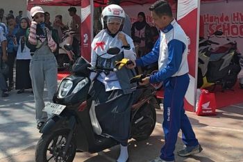 Asmo Sulsel perluas Honda Hype School, Edukasi safety riding di Sengkang hingga Polewali