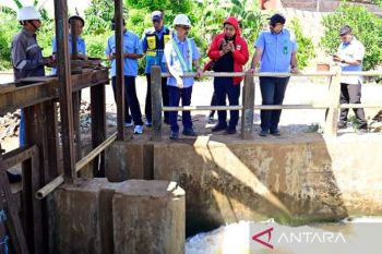 Butuh air bersih, PDAM bangun bendung karet di Sungai Tallo