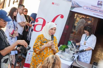 Barongko curi perhatian Gastronomi Francis-Indonesia