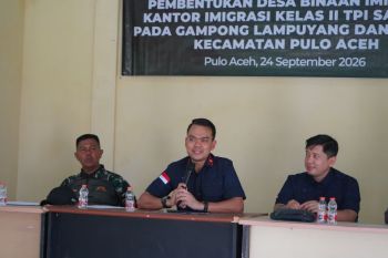 Cegah TPPO-TPPM, Imigrasi Sabang bentuk desa binaan di Pulo Aceh