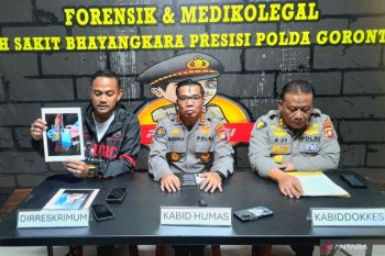 Polisi selidiki dugaan pembunuhan terkait penemuan kerangka di Boalemo