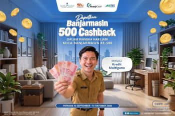 Bank Kalsel hadirkan promo spesial "Banjarmasin 500 Cashback"