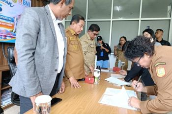 Pemkot Jayapura dan BNI kerja sama terkait pengelolaan retribusi sampah