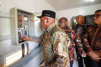 Papua Tengah bangun PLTS perluas akses kelistrikan di Puncak