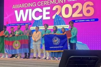 Ciptakan platform skrining perkembangan anak yang interaktif, mahasiswa UMS raih Silver Medal WICE 2026