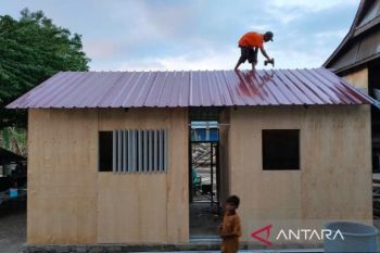 Baznas builds 10 temporary homes for NTT earthquake survivors