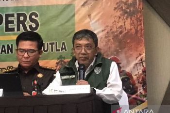 Kemenhut proses hukum 46 subjek karhutla di 10 provinsi