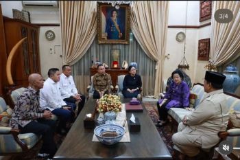 PDIP: Tak ada pembicaraan politik saat Megawati terima takziah Prabowo