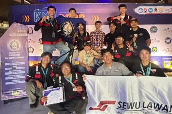 Tim Sekolah Vokasi Undip raih juara 3 di ajang Kompetisi Mobil Listrik Indonesia
