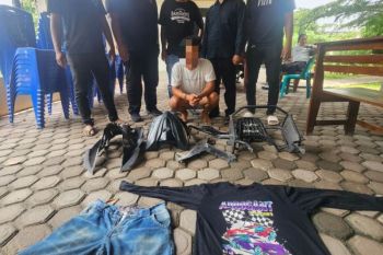 Alun alun Sergai jadi sasaran curanmor, pelaku ditangkap polisi