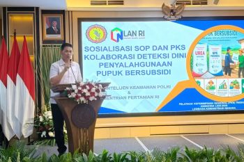 Kombes Sunarya buat gagasan tata kelola deteksi dini penyalahgunaan pupuk bersubsidi