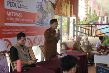 Aktivasi ruang kreatif merah putih perkuat ekonomi kreatif terdampak bencana di Tanah Datar