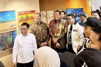 10 lukisan anak Pariaman ditampilkan pada unjuk karya Kemenekraf