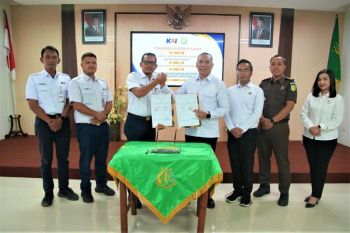 KAI Daop 7 Madiun dan Kejari Ponorogo MoU penanganan hukum perdata