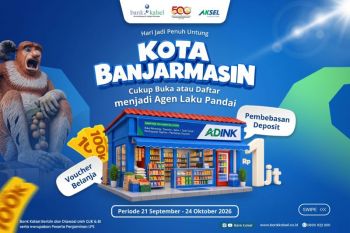 Bank Kalsel tebar promo spesial Agen Laku Pandai, semarakan Hut ke-500 Kota Banjarmasin