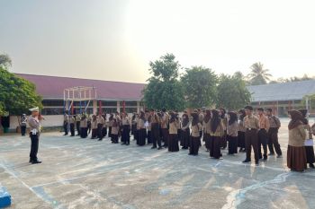 Polres Poso edukasi anak didik tentang keselamatan berlalu lintas
