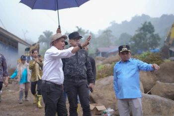 Wamendagri tinjau penanganan pascabencana di Kabupaten Solok