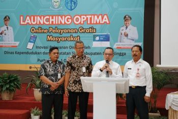 Pemkab Purbalingga menghadirkan layanan adminduk berbasis digital "Optima"