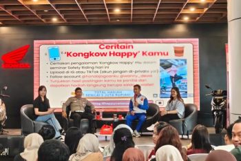 Asmo Sulsel edukasi mahasiswa bahaya berkendara saat mengantuk lewat kopi