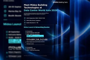Midea To Unveil Industry-First Power-Cooling Hyperconvergence Architecture at Data Center World Asia 2026