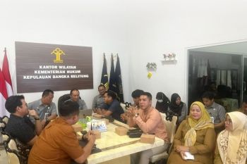 Kemenkum Babel-DPRD Bangka Selatan bahas Raperda Pajak Daerah