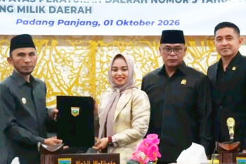 RAPBD Padang Panjang 2027 proyeksikan pendapatan daerah Rp495,4 Miliar